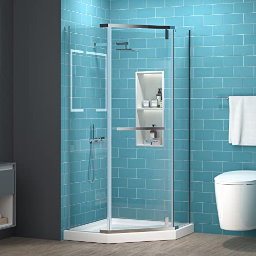 Comfystyle Neo-Angle Frameless Shower Door product image