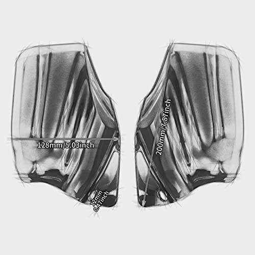 HCmotorku Motorrad Reflektierende Sattelabschirmungen Luftwärmeabweiser Fit für Harley Sportster XL 883 1200 2014-2023 Grau
