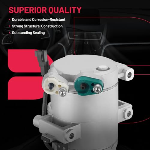 BDFHYK Air Conditioning A/C Compressor 98673 Compatible with Ford Escape 2008 L4 2.3L, Escape 2009-2012 L4 2.5L, Compatible with Mazda Tribute 2009-2011, Mariner 09-11