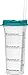 Hydr-8 Drink your Effin Water Pink & Teal 32oz Time Marked Water Bottle