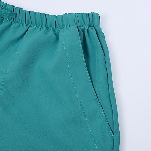 Lainuyoah Shorts de verão para mulheres 2024 shorts longos de cintura alta plus size shorts confortá