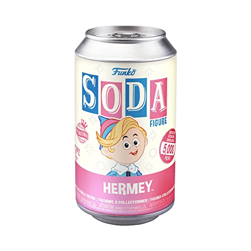 Funko Vinyl SODA: Rudolph - Hermey the Elf - 1/6 Odds for Rare Chase Variant - (Styles May Vary) - Rudolph the Red-Nosed Reindeer - Collectable Vinyl Figure - Gift Idea - Official Merchandise