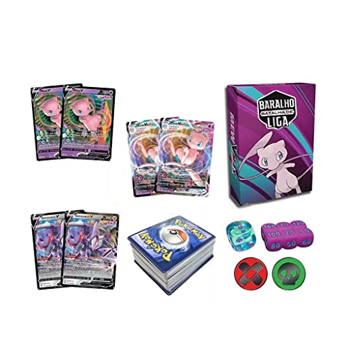 Baralho Batalha de Liga Pokémon Mew VMAX TCG Copag