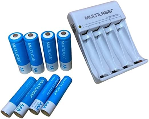 Carregador De Bateria Cb093 Multilaser - Entrada 110v/220v