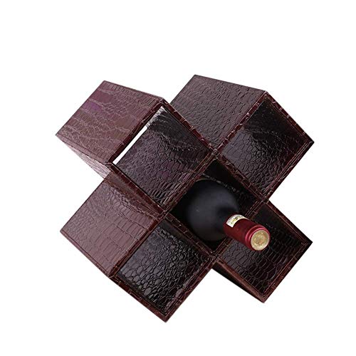 Soporte para botellas de vino negro con 3 compartimentos miniatura 7