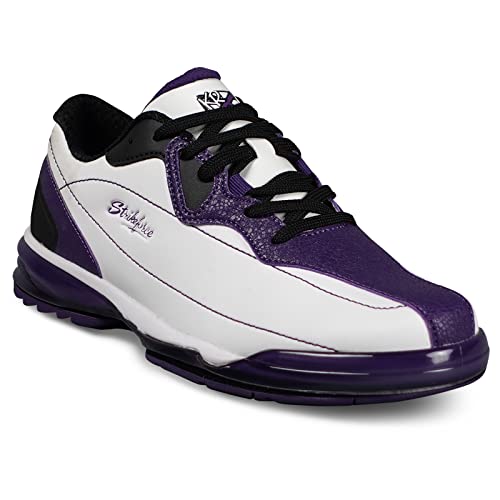 KR Strikeforce Dream White/Purple Right Hand Performance Women's Bowling Shoe3