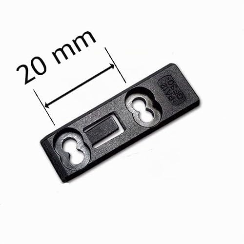 CR-MOESANCO® Kit Compas Droite + Gauche Polifix + Base Polifix pour caravane 23 cm, Bras pour fenêtre camping-car Support de fixation 230 mm Support de levage – vue 6