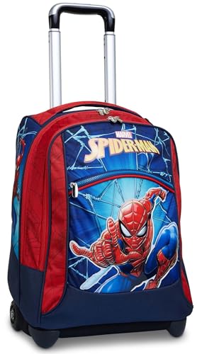 Trolley Spider-Man Seven double compartiment avec chariot fixe ultra robuste
