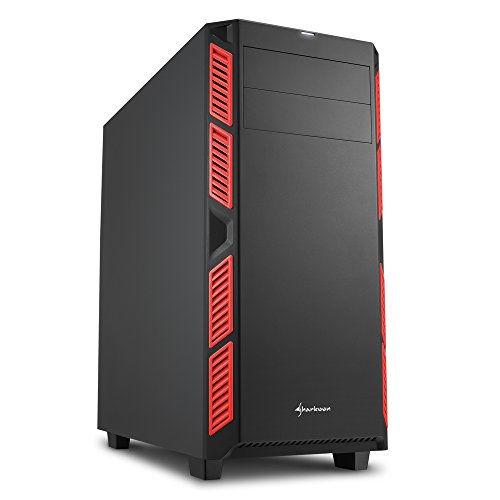 Preisvergleich Produktbild Sharkoon AI7000 Silent PC-Gehäuse rot