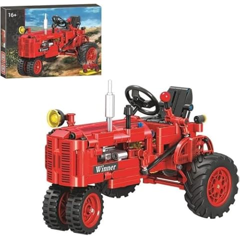 Classic Tractor Building Set for Children Cover