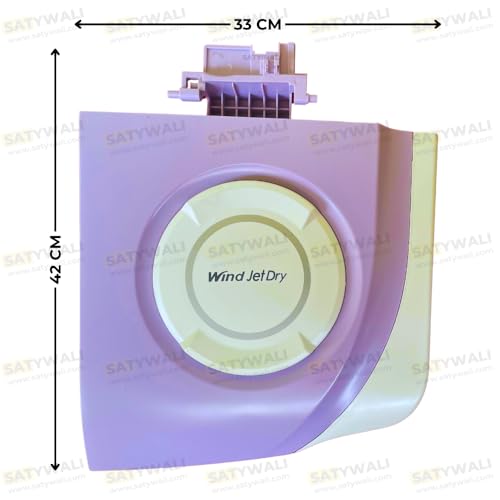 Image of Spin Lid Dryer Door Windjet Dry Compatible with LG 6.5Kg to 8.5Kg Semi Automatic Washing Machine (Purple Cut)