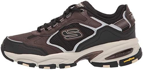 Skechers mens Skechers Men's Vigor 3.0 With Goodyear Rubber Outsole Oxford, Brown/Black, 9.5 Wide US | Image 7
