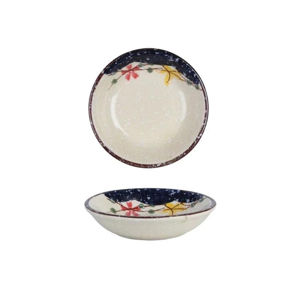 Petite ronde soucoupe à tremper céramique pour éviter les taches