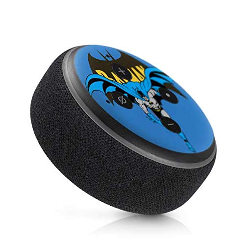 Skinit Decal Audio Skin Compatible with Amazon Echo Dot 3 - Officially Licensed DC Comics Batman Vintage Action Pose Design