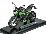 Welly Modèle de moto compatible avec Kawasaki Z900 SE Noir Avec socle 1:18 1/18 Métal Modèle Die Cast neuf dans une boîte