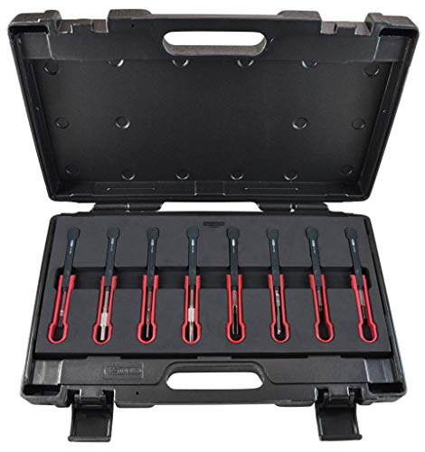 Hgv Terminal Extractor Tool Set For The Most Popular Connections, 8 Pcs