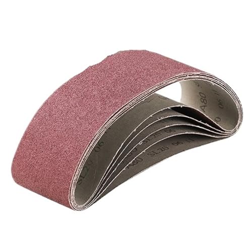 Bandes abrasives 75x533 mm grain 80 pour ponceuse à bande