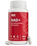 NAD+ Optimal Aufnahme Nicotinamid-Ribosid | 300mg Hochdosiert 90 Kapseln | Anti-âge, Gegen Müdigkeit | NAD+ Booster, Energie & Vitalität | Glutenfrei | Ohne GVO | Laborgeprüfte Reinheit