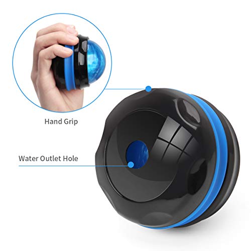 Coolrunner Massage Ball, Manual Roller Massager, 2-Pack Handheld Self Massage Therapy and Relax Full Body Tools for Sore Muscles, Shoulders, Neck, Arms, Legs, Back, Foot, Body (Blue+Purple) - Image 4