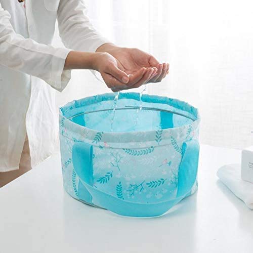 GJNVBDZSF Camping Washbasin, Collapsible Bucketportable Collapsible Basin Travel Bubble Foot Bag Laundry Basin Washbasin Travel Foot Bucket Fishing Bucket