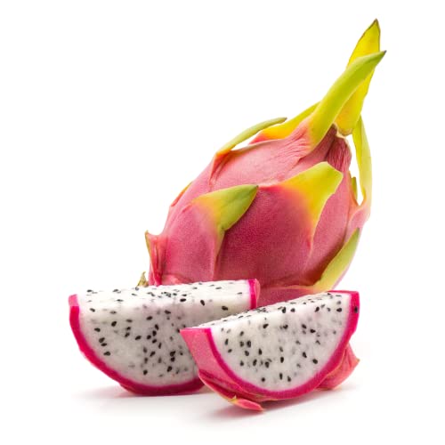 Dragon Fruit Pitaya x 4 Units (~400g Each) | White Flesh | Exotic Fresh Fruit | Perfect for Smoothies & Fruit Platters