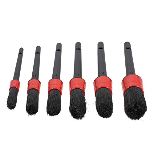 pedkit Ferramentas de limpeza de carro, escova de cerdas macias para automóveis, conjunto de escovas