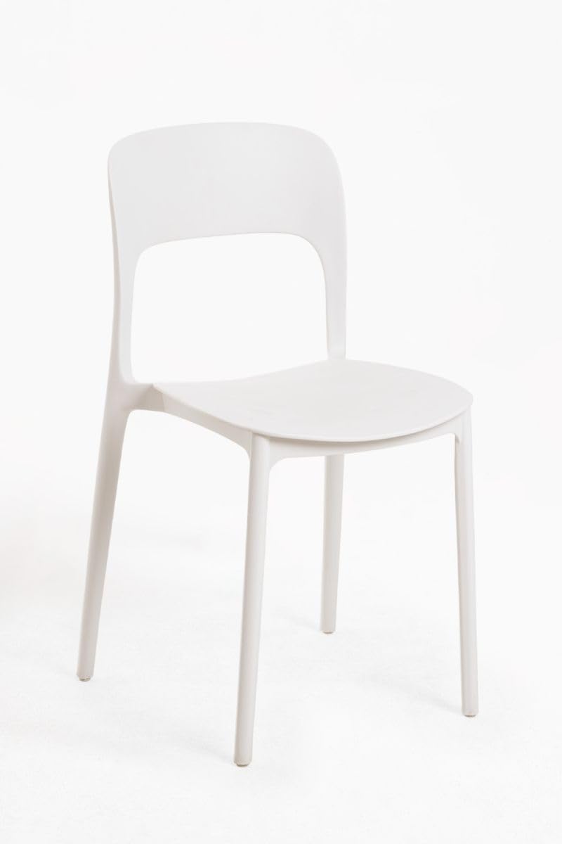Regalos Miguel - Packs Sillas Jardín - Pack 4 Sillas Ambiance - Blanco