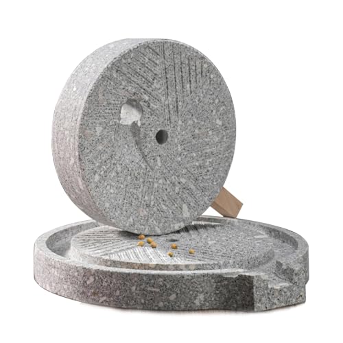 Toy Skills Salt and Pepper Grinder Set - Refillable Herb Grinder with Adjustable Coarseness - Stainless Steel Salt Grinder - Durable Ceramic Pepper Mill - Perfect for Home & Kitchen Use