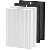 Alvamoyle HR900 Filter Replacement T, Compatible with Winix HR900 Air Purifier, Replaces Part #1712-0093-00 / Filters T, #1712-0094-00 / Filte-r U, 2 Pack
