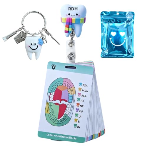 Image of Dental Hygiene Reference Cards 18 Pack – Advanced Chairside Clinical Study Tool for Dental Hygiene Students, Future RDH & Licensed Hygienists