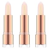 Catrice Sparkle Glow Lip Balm, Lipstick, Lippenstift, Nr. 010 From Glow To Wow, transparent, farbanpassend, pflegend, schimmernd, glänzend, strahlend, vegan, ölfrei, 3er Pack (3 x 3,5g)