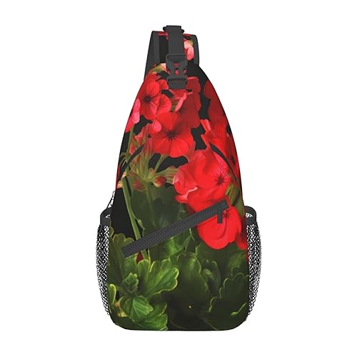 Sac de poitrine léger pour voyage décontracté et randonnée urbaine en taille unique noir