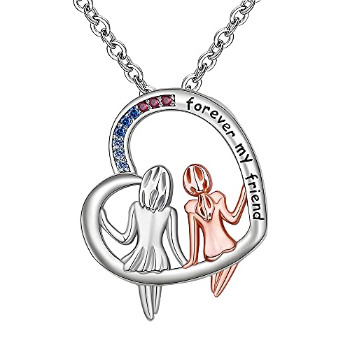 Collier rose et pendentif zircon pour femmes HJMMWT