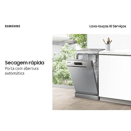 Lava-Louças Samsung Inox 10 Serviços 110V DW50C6070FS/AZ