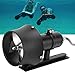 EVTSCAN Underwater Thruster 6S 12‑24V 9kg Black Boat Underwater Propeller Thruster for Ship Submarine (CW)