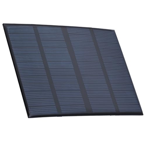 AZDelivery Mini pannello solare polisilicio, 5 V, 1,5 W, pannello portatile, sistema ricarica batterie, telefoni cellulari resina impermeabile