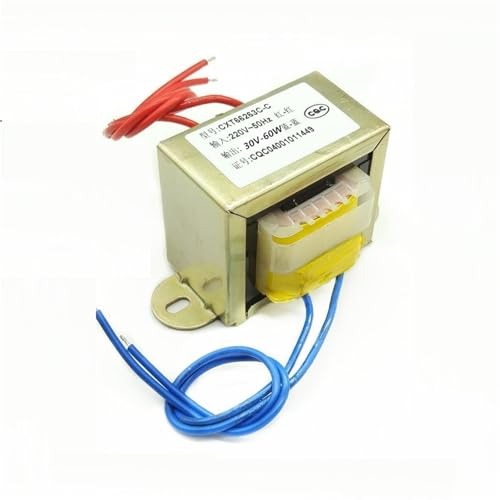 Transformateur de puissance EI66 DB-60VA convertisseur 220V AC 30V 2A