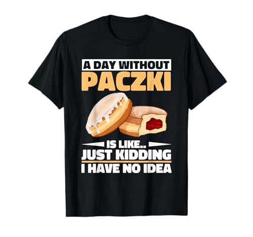 Paczki Donuts Funny Polish Food Recipe T-Shirt