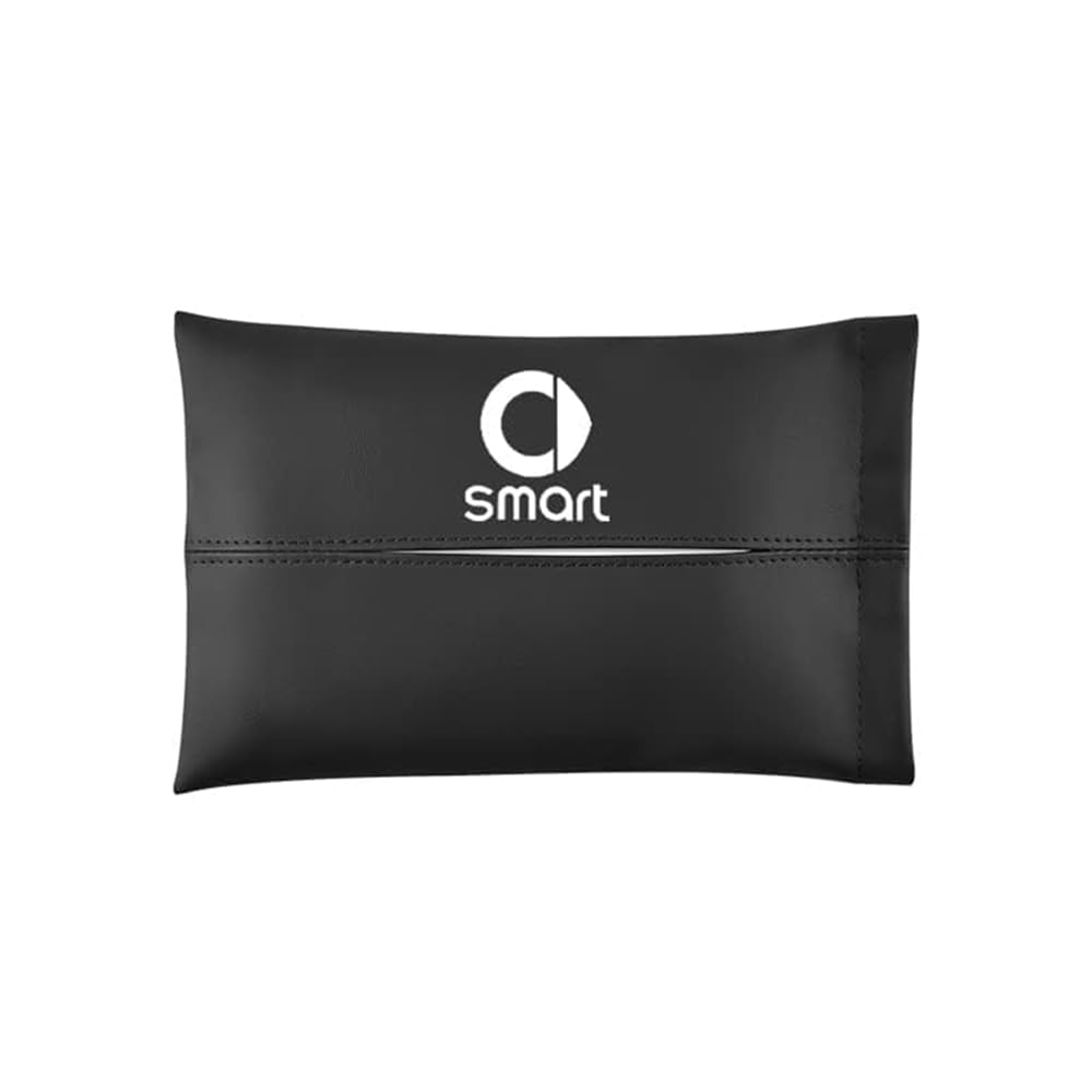 Boîte à mouchoirs pour Smart Fortwo évitant le désordre, support rigide pour serviettes