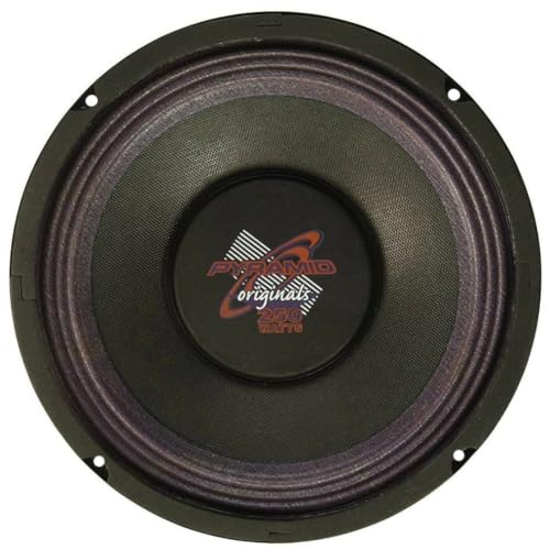 KIT Set pour Pyramid WH88 1 Haut-Parleur woofer 20 cm 200 mm 8 diamètre 125 Watts rms et 250 Watts Max, impédance 8 ohm Home DJ Party Disco, 1 pièce