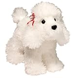 Douglas Gina White Poodle Dog Plush Stuffed Animal