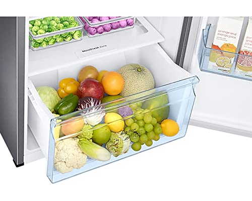 Image of Samsung 324L 3 Star Frost-Free Double Door Refrigerator Appliance (RT34B4513QB /HL, Bouquet Silver, 2022 Model)
