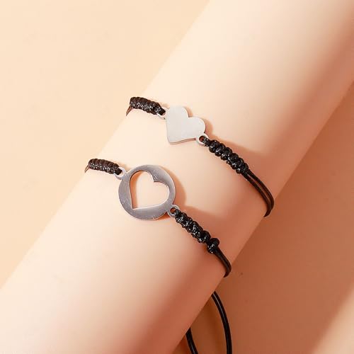 First Day of School Bracelet Back to School Bracelet Mommy and Me Matching Wish Bracelets Set Back to Schools Gifts Stuff Decorations4