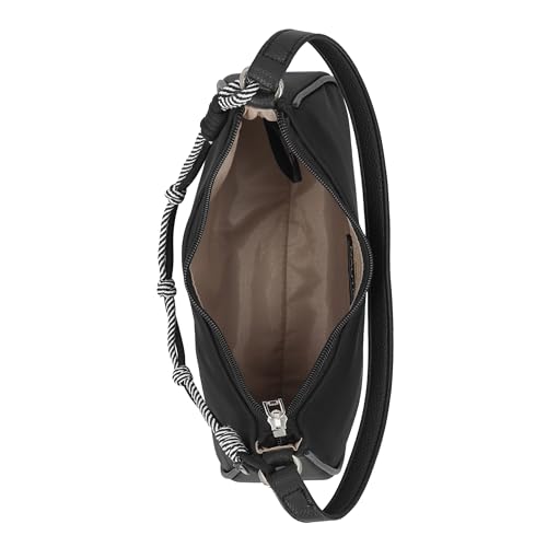Image of Nautica Voyager Hobo Bag for Women, Vegan Leather Women's Purse, Large Shoulder Handbag with Zipper Closure