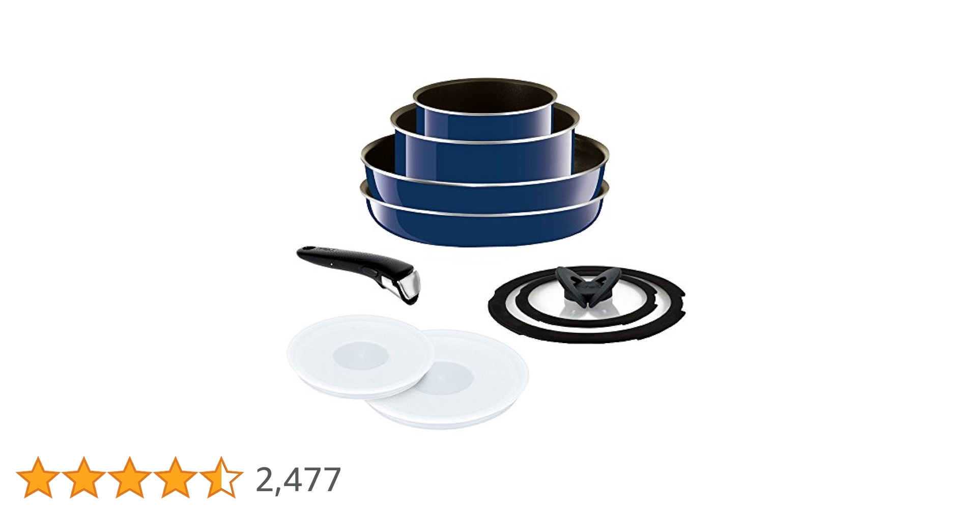 Amazon.co.jp: ティファール 鍋 フライパン 9点 セット 着脱式