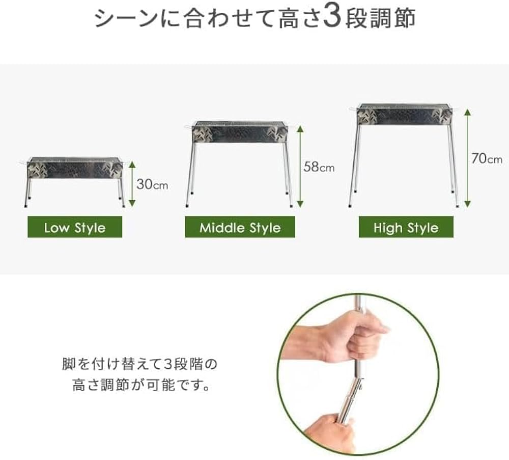☆アウトドア！ テーブル 2個 バーベキューコンロ セット BBQ！