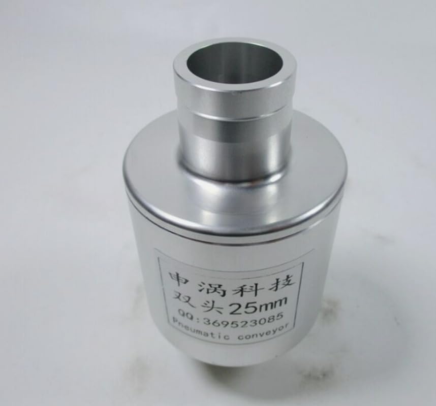 1pc Pneumatic Conveyor Feeder Material Conveyor accessory Double head 25mm