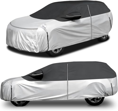 Image of SUV Car Cover Fits for Toyota RAV4 1994-2026 | Honda CRV 1997-2026 | Subaru Forester 1998-2026 | Nissan Rogue 2008-2026, All Weather Car Cover Waterproof, Sun Rain Snow Protection