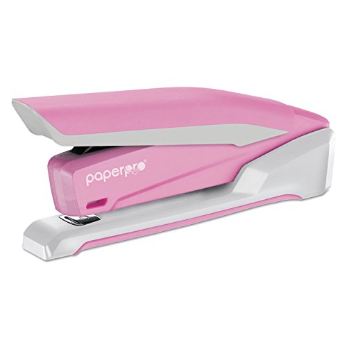 PaperPro-Bostitch 1188 inCOURAGE Stapler, 20-Sheet Capacity, Pink/White