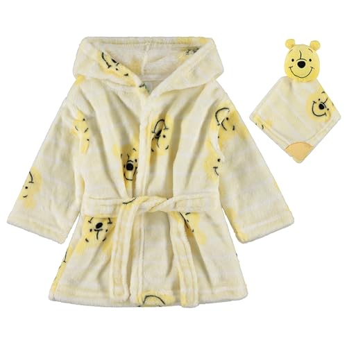 Image of Disney baby-boys Baby Robe With Lovie Attacehment